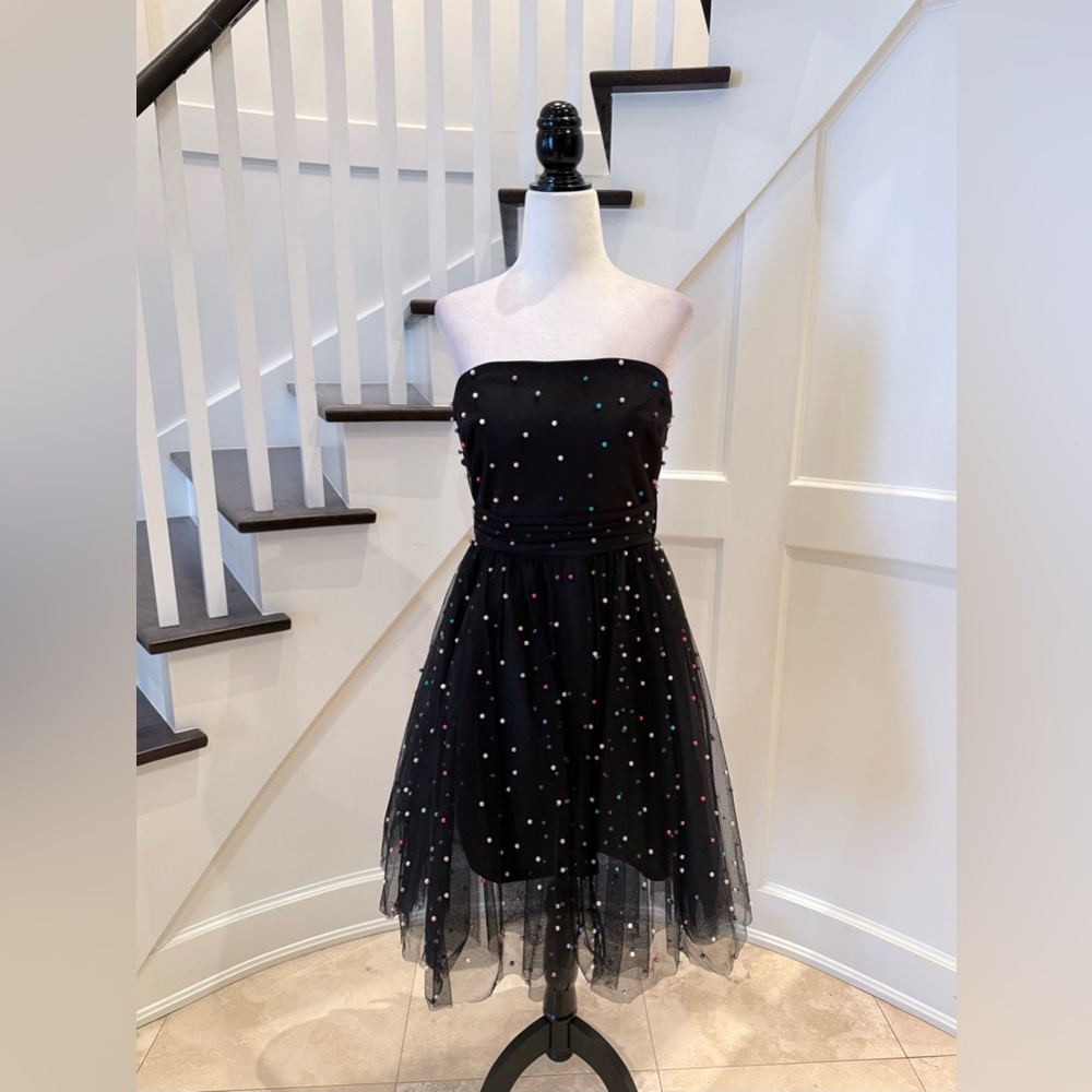 Betsey Johnson Strapless Party Dress - Picture 5 of 14
